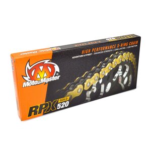 Moto-Master Chain  X-Ring RPX Gold, Adventure/Street, 120 Link, 520