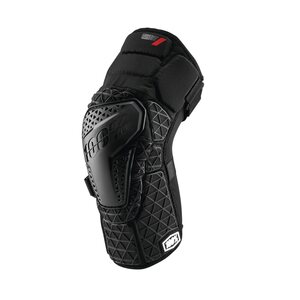 100% SURPASS Knee Guards Black, XL, BLACK