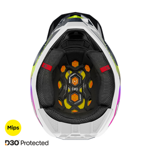 Shot Lite Racing -Kypärä, Sini-Neonkeltainen, Aikuiset, M