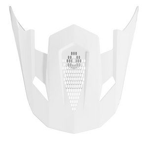 Shot Lite Solid -Kypärän Lippa, Kiiltävä Valkoinen