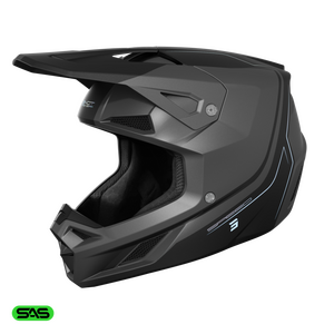 Shot Speed Fury -Kypärä, Harmaa Matta, Aikuiset, M