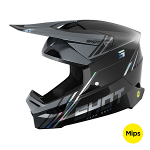 Shot Race Sprint -Kypärä, Holographic Musta, Xl