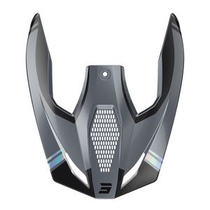 Shot Race Sprint -Kypärän Lippa, Holographic Musta