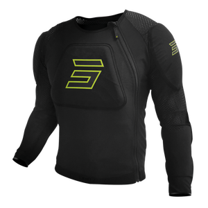 Shot Prime-Suojaliivi, Musta-Neonkeltainen, Aikuiset, Xl