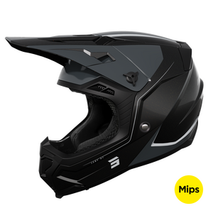 Shot Core Comp Mips -Kypärä, Helmiäismusta, L