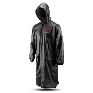 EVS Sports Raincoat, ADULT, S M, BLACK