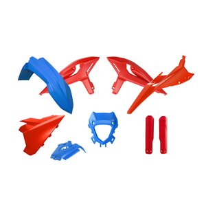 Rtech Plastic Kit, O.E.M RED BLUE, BETA 25-26 RR RACING 250 2T/RR X-PRO 250 2T, 25-26 RR RACING 350 4T/RR X-PRO 350 4T, 25-26 RR RACING 125 2T/RR X-PRO 125 2T/RR RACING 300 2T/RR RACING 390 4T/RR RACING 430 4T/RR RACING 480 4T/RR X-PRO 200 2T/RR X-PRO 30