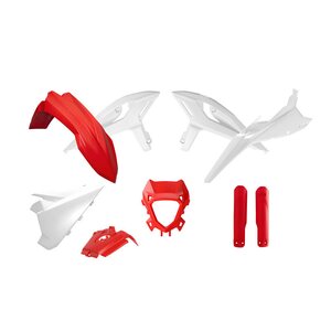 Rtech Plastic Kit, O.E.M WHITE RED, BETA 25-26 RR RACING 250 2T/RR X-PRO 250 2T, 25-26 RR RACING 350 4T/RR X-PRO 350 4T, 25-26 RR RACING 125 2T/RR X-PRO 125 2T/RR RACING 300 2T/RR RACING 390 4T/RR RACING 430 4T/RR RACING 480 4T/RR X-PRO 200 2T/RR X-PRO 3