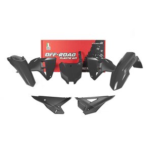 Rtech Plastic Kit, BLACK, Honda 25 CRF450R, 26 CRF450R, 25-26 CRF250R