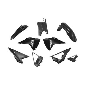 Rtech Plastic Kit, Revolution, BLACK, Honda 25 CRF450R, 26 CRF450R, 25-26 CRF250R