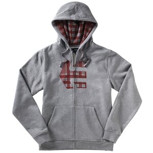 Etnies Logo Fill Zip, ADULT, S, GREY