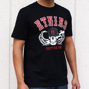 Etnies Tshirt Eightysixed, ADULT, M, BLACK