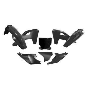 Rtech Plastic Kit, BLACK, Husqvarna 26 FC 450, 25 FC 450, 25-26 FC 250/TC 250, 25 FC 350/TC 150/TC 300, 25-26 TC 125