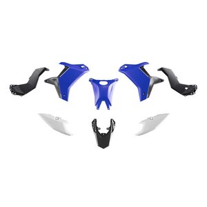 Rtech Plastic Kit Revolution, BLACK WHITE BLUE, Yamaha 25-26 TÉNÉRÉ 700