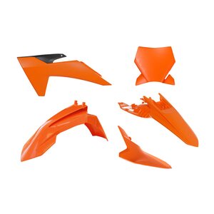 Rtech Plastic Kit, ORANGE, KTM 24-26 65 SX