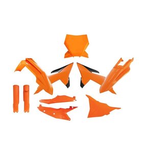 Rtech Plastic Kit, ORANGE, KTM 25 450 SX-F, 25-26 250 SX, 25 250 SX-F, 25 350 SX-F, 25 125 SX/150 SX/300 SX
