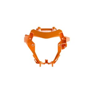 Rtech Headlight Bracket, ORANGE, KTM 24-26 450 EXC-F, 24-25 250 EXC/150 EXC, 24 250 EXC-F, 26 250 EXC-F, 25 250 EXC-F, 24-26 350 EXC-F/300 EXC/500 EXC-F
