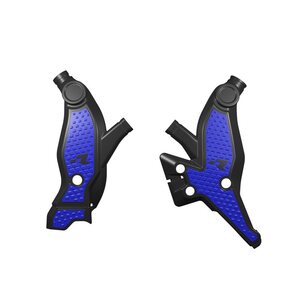 Rtech Frame Protectors, BLACK BLUE, Yamaha 19-25 TÉNÉRÉ 700