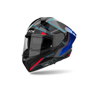 Airoh Helmet Matryx Rocket Blue/Red Gloss