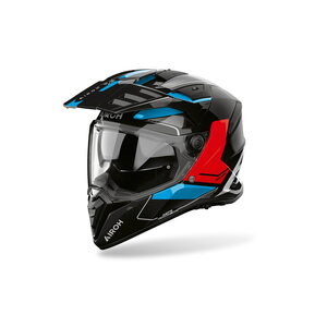 Airoh Helmet Bandit Tune blue/red gloss
