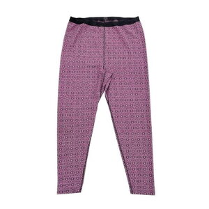 Svala Merino Design Naisten Housut Jacquard vadelma-harmaa