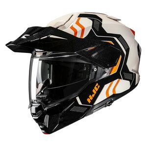 HJC Helmet i80 Velly Sand/Orange MC7