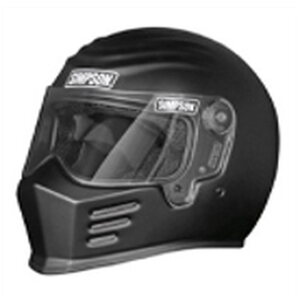 SIMPSON helmet OB3 ECE solid matt black