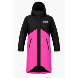 SnowPeople Shield Naisten Varikkotakki Musta/Pinkki