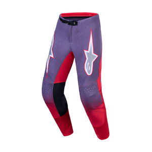 Alpinestars Pants Supertech Hiten AFD Gray/Red Fluo/Lilac
