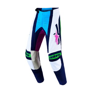 Alpinestars Pants Techstar Maven White/Blue/Green Fluo