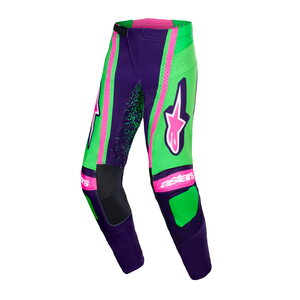 Alpinestars Pants Techstar Nomur Purple/Green/Fluo Pink