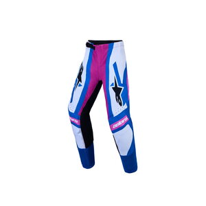Alpinestars Pants Youth Supertech Maven White/Coral/Blue