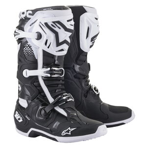 Alpinestars Ajosaapas Tech 10 Musta/Valkoinen
