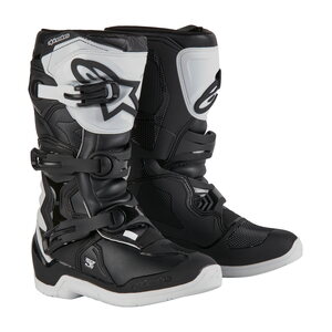 Alpinestars Saapas Tech 3s Nuorten Musta/Valkoinen