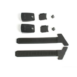 Stylmartin Kit ext. Toothed band BLACK + button +screws STEALTH
