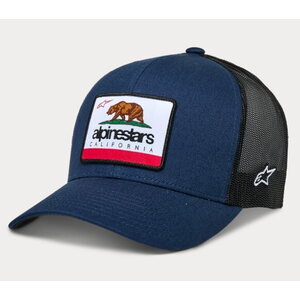 Alpinestars Lippis Cali 2.0 Trucker Snapback Tummansininen One Size