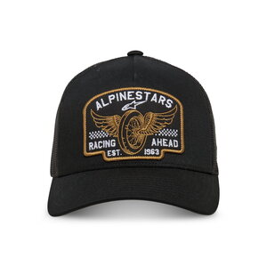 Alpinestars Heritage Patch Trucker Hat Black/Black OS