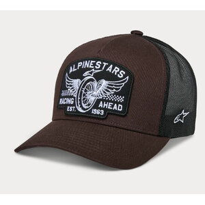 Alpinestars Lippis Heritage Patch Trucker Snapback Brown/Musta One Size