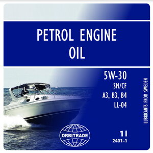 Orbitrade Engine oil 5w-30.5L