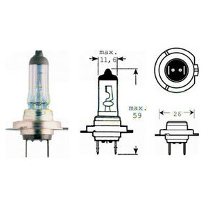 Forte Polttimo H7 12v 55w H7 Px26d