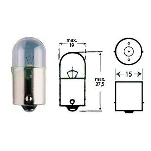 Forte Polttimo 6v 5w Ba15s