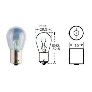 Forte Polttimo 12v 21w Ba 15s