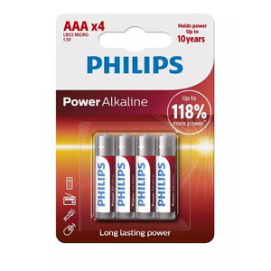 Philips Paristo LR03 / AAA Power Alkaline B4 (4pcs)
