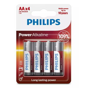 Philips Paristo LR6/ AA Power Alkaline B4 (4pcs)