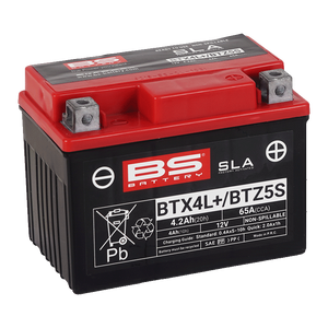 BS Battery BTX4L+/BTZ5S (FA) SLA - Sealed & Activated