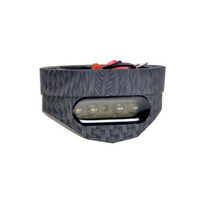Forte Number plate Light Led E-app. Auminium Black