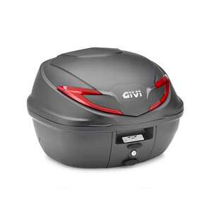 Givi B39 Monolock 39lt black red refl.
