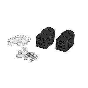 Puig Adjustable Footpeg Adaptor Rider Cfmoto 450 Nk