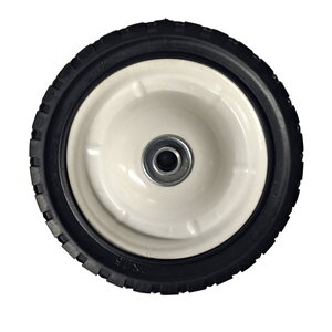 Greentek Pyörä 7" x 1.50" Yleismalli Metallivanne 1/2" akselille Laakereilla