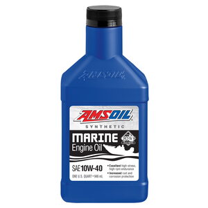 AMSOIL 10W-40 Formula 4-Stroke® Marine Synthetic Oil 946ml